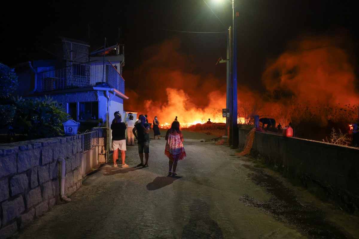 Sete morrem em incêndios na região central de Portugal; um era brasileiro